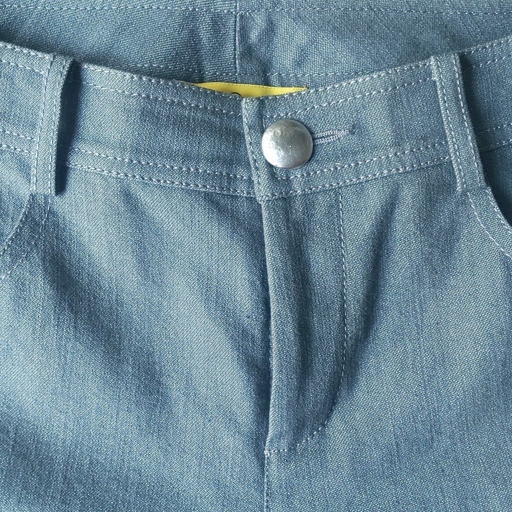 SoCa by St. John Gray Denim Ankle Pants - Women's 0 - Picture 5 of 8